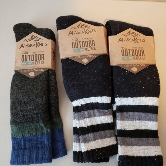 Alaska Knits Accessories - Alaska Knits Knee High 3 pair Bundle
